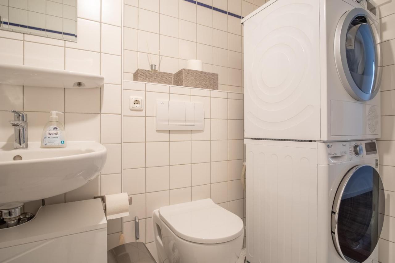 Arbeitsplatz, Balkon, Tiefgarage Naehe Neue Messe Apartment Leipzig Bagian luar foto